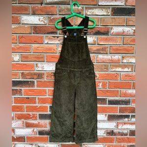 GAP Corduroy Overalls NWT (Green)